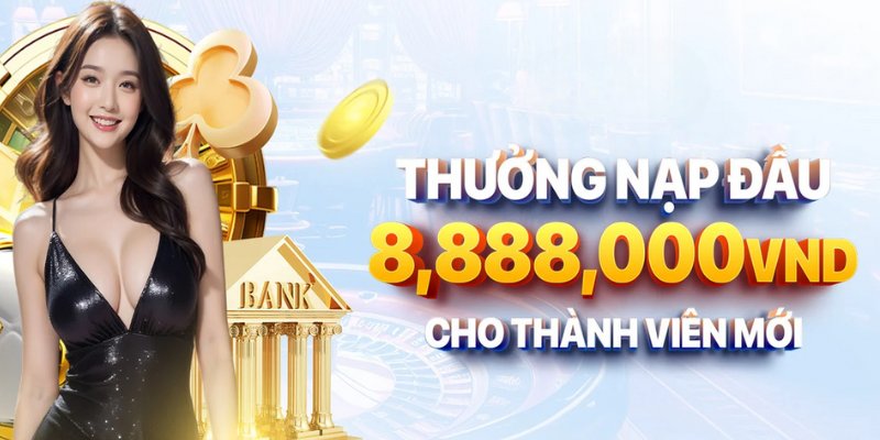 Sự kiện chào mừng thành viên mới, khuyến mãi nạp đầu tại RR88